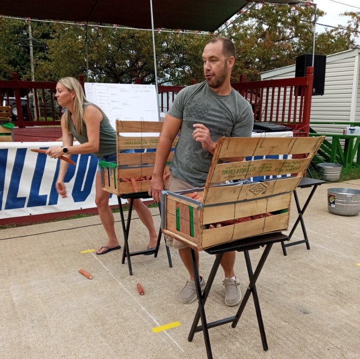 Corn Cob Toss Contest